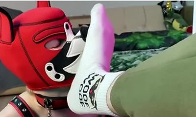 Young Top Plays With His Puppys Hole, Fucks With Toys