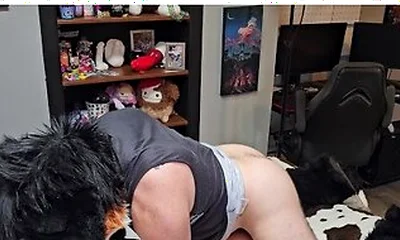 What Are You Reading, Step Bro? Angrybarks And Manedstripes Pawjob, Rim, Breed, Hands Free Cum - No Hands Cum