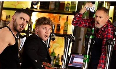 Muscular Paddy Obrians Big Return Means Big Fun For Dean Young At The Pub