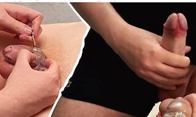 I Locked My Boyfriend In A Chastity Cage And Cum On Him