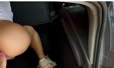 Fucked In Car Bareback While Cruising