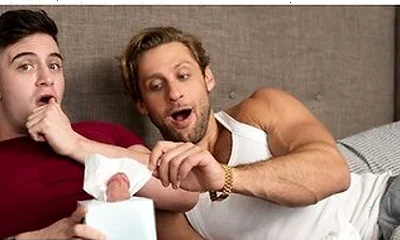 Dom King Eagerly Sucks Trevor Brookss Cock Before Giving Him A Deep Doggy Style Pounding