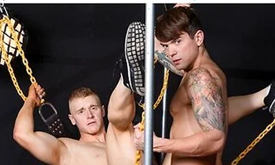 Raw And Ready - Alex Tanners Abs Meet Dakota Paynes Pulsing Cock