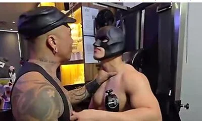 Gives Bound Mask Man Wild Bondage Orgasms