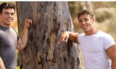 Muscular Hunks Clark Reid & Kyle Go Crazy On Each Others Cock And They Both Cum Hard