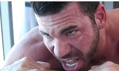 Lucan Leon And Billy Santoro In Muscle Stud Crushes Hairy Jocks Guts