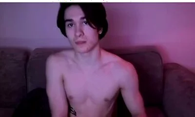 Mick Love On Hot Euro Twink Strokes His Big Uncut Cock