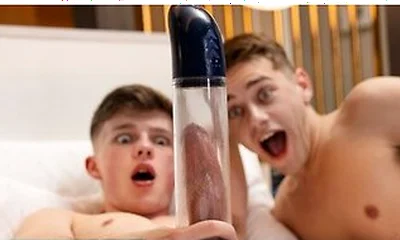 Jake Prestons Big Toy Adventure With Joey Mills And The Hot New Sex Gear Line