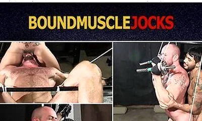 Boundmuclejocks: Compilation Of Hunk Feeling All The Pleasure While Tormenting His Muscled Slave With Draven Torres