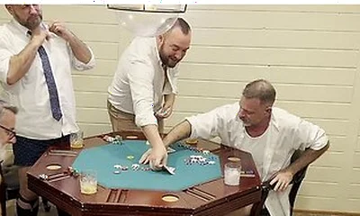 Strip Poker Party Gets Outta Hand - Orgy