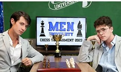 Troye Dean Sucks Luke Connors, Gets His Ass Eaten, Then Rides His Cock For A Hot Finish