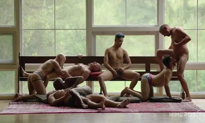 Vander Pulaski And Nico Nova In Underwear Play Party