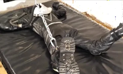 Proll playing with his leather biker boy