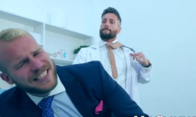 Malek Tobias, Tobias Malek And Nick North In North Checks In Butthole With His Fingers And Nice Dick