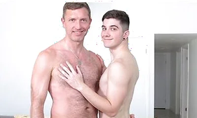 Harrison Todd And Ryan St Michael - Lucky And Proud Stepfather Learns That His Stepson Has A Big Beautiful Hard Dick Ready For Sucking