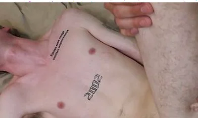 Delinquent Twink Gets His Holes Fucked Rough Bareback Pov & Face Covered In Cum - Beau Mance