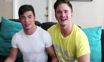 Julian Rodriguez And Zach Douglas - First Time Gay Sex