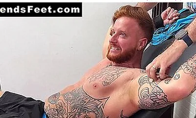 Dan Edwards Tickles Bound Anthony G Until He Squirms