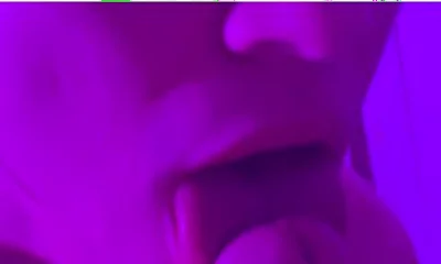 I Tickle Frenulum With My Tongue And Do Blowjob, Cum In My Mouth A Lot Of Cum And Moans. Asmr
