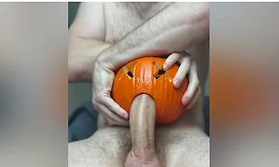 Pumpkin Fucked And Seeded By Big Stepdaddy Cock - Kayden Gray