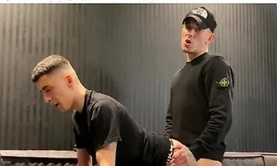 Two Guys Fuck Bareback