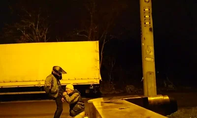 Biker german cruiser blow job