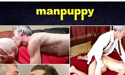 Pilation Of Hungry Stepdaddy Devouring Twinky Cock And Asses