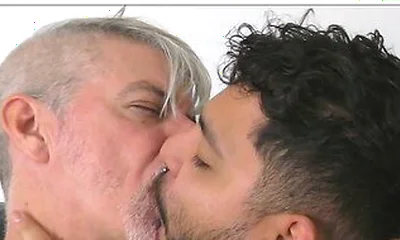 Demetri Silver Visits Richard Lennox For A Tender To Badass Deep Kissing