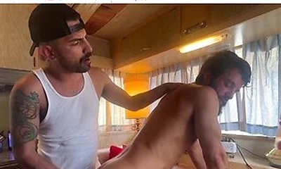 Pup Hades And Giovanni Enjoys Bareback Session