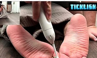 Pup Saki Gets Wrapped Up Tight And Tickled Into Laughter And Squirming