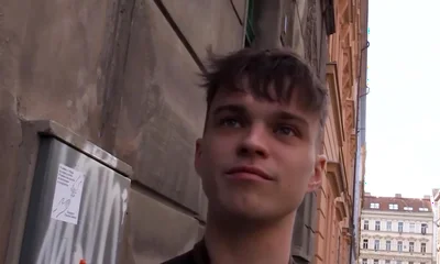 College Guy Strips For Fast Cash And Surprises Everyone By Taking A Cock Deep In His Mouth