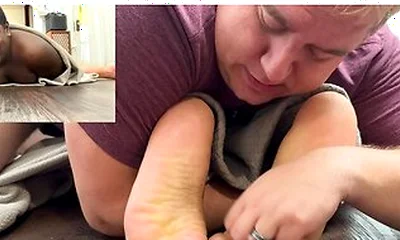 Bear Matt Wrapped Black Aaron For A Nice Tickle Session