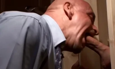 Jonathan Jarrett In Kneels And Worships Cocks While Others Jerk Theirs