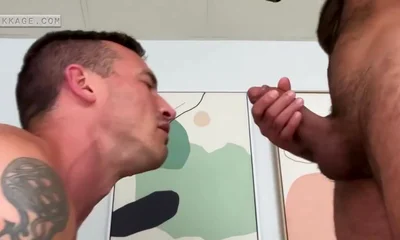Hung And Hairy Latino Gets Rough Face Fucks A Submissive And Eager Cocksucker Then Aggressively Fucks His Ass Doggy Style