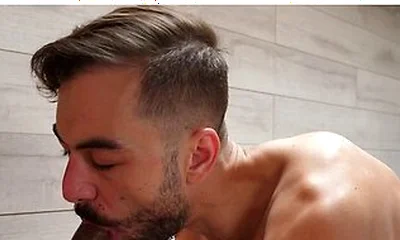 James Jacobs Gives Jax A Rubdown With His Big Black Dick