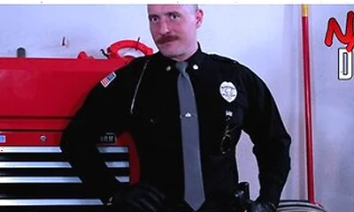 Officer Jack Reed Takes Charge And Owns Your Ass In Full Uniform