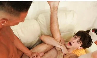 Max Mabry And Jax Thirio In Listen To Your Stepdad, If Youre Horny, Sucking His Big Dick Is Better Than Jerking Off