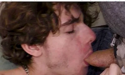 Straight Twink Sucks Older Creeps Cock Dry & Swallows His Load Pov
