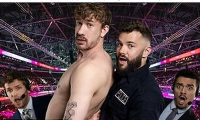 Hayden Harding Catches Streaker Evan Jordie And Gets Fucked Hard Against The Wall