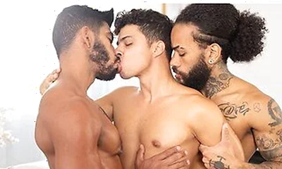 Diego Gets His Hole Pounded Hard By Andy Rodrigues And Gael In An Explosive Threesome