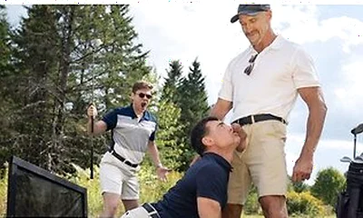 Dick Dawson Gets Pranked By Dallas Steele On The Golf Course And Ends Up Riding His Big Club